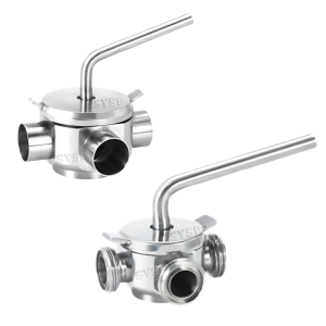 บอลวาล์วสามทางด้ามสแตนเลส  Tee Ball Valves SUS  